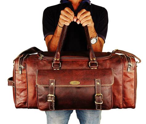 luxury carry on duffel bag